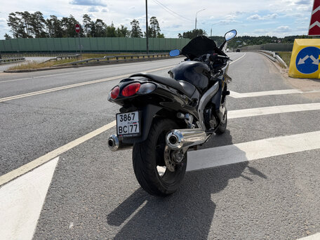 2005 Kawasaki ZZR 1200, чёрный, 450000 рублей, вид 5