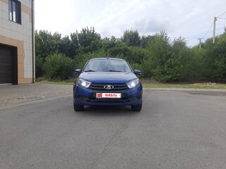 2022 Lada (ВАЗ) Granta Euro-2 I Рестайлинг, синий, 480000 рублей, вид 3