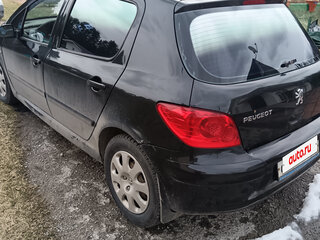 2007 Peugeot 307 I Рестайлинг, чёрный, 300000 рублей, вид 4
