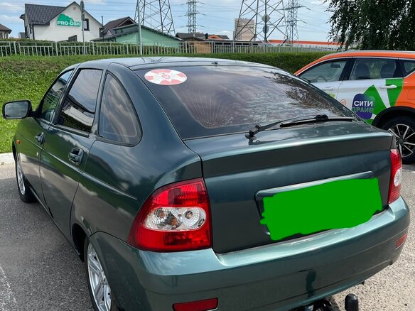 2008 Lada (ВАЗ) Priora I, серый, 260000 рублей - вид 5