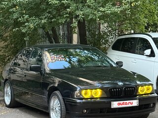2002 BMW 5 серии 525i IV (E39) Рестайлинг, чёрный, 1300000 рублей, вид 5