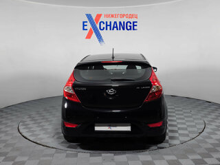 2011 Hyundai Solaris I, чёрный, 569000 рублей, вид 5