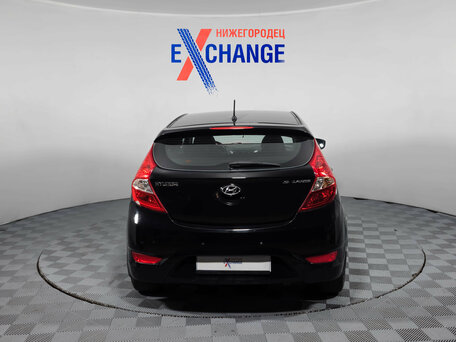 2011 Hyundai Solaris I, чёрный, 563000 рублей, вид 5