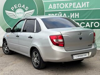 2013 Lada (ВАЗ) Granta I, серебристый, 390000 рублей, вид 5