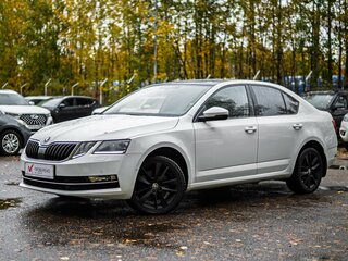 2017 Skoda Octavia III (A7) Рестайлинг, белый, 1930000 рублей, вид 1