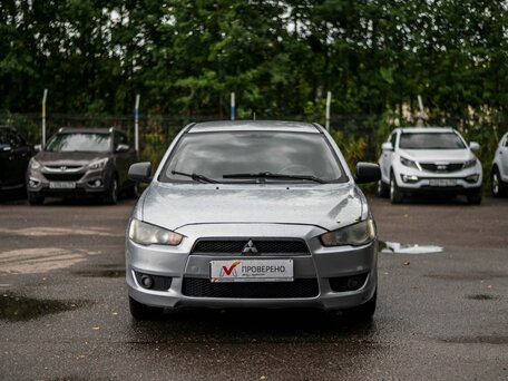 2008 Mitsubishi Lancer X, серебристый, 385000 рублей, вид 3