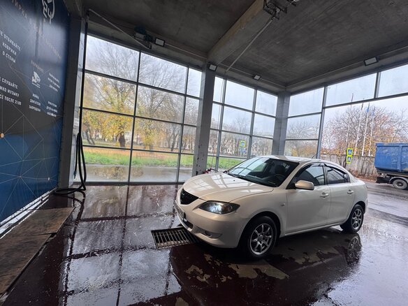 2008 Mazda 3 I (BK) Рестайлинг, белый, 350000 рублей - вид 17