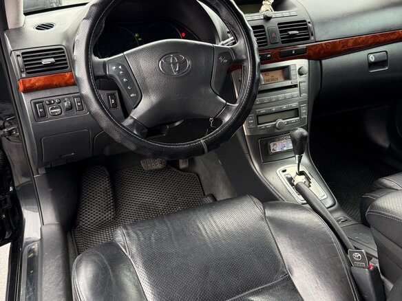 2004 Toyota Avensis II, чёрный, 530000 рублей - вид 19
