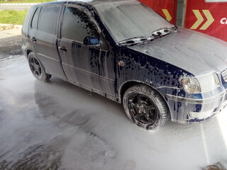 2001 Volkswagen Polo III Рестайлинг, синий, 179000 рублей, вид 2