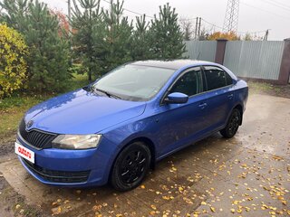 2017 Skoda Rapid I, синий, 750000 рублей, вид 2