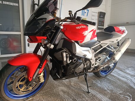 2008 Aprilia Tuono 1000, чёрный, 595000 рублей, вид 3