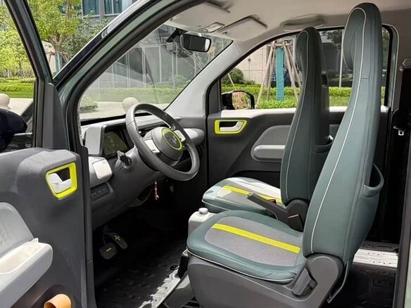 2022 Wuling Mini EV Gameboy 17.3 kWh III, зелёный, 855000 рублей - вид 6