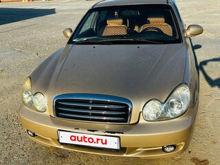 2005 Hyundai Sonata ТагАЗ IV (EF) Рестайлинг, бежевый, 450000 рублей, вид 3