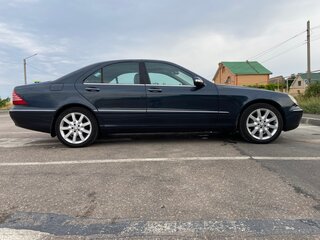 2003 Mercedes-Benz S-Класс 350 IV (W220) Рестайлинг, синий, 900000 рублей, вид 5