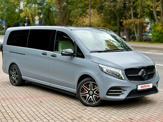 2022 Mercedes-Benz V-Класс Extra Long 300 d экстра длинный III (W447) Рестайлинг, чёрный, 8500000 рублей, вид 3
