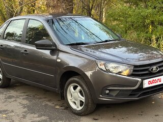 2019 Lada (ВАЗ) Granta I Рестайлинг, серебристый, 394000 рублей, вид 2