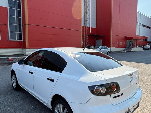 2008 Mazda 3 I (BK) Рестайлинг, белый, 519000 рублей - вид 5