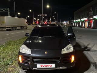 2007 Porsche Cayenne Turbo I Рестайлинг (957), чёрный, 610000 рублей, вид 1