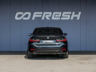 2022 BMW 3 серии 318i VII (G2x) Рестайлинг, чёрный, 4760000 рублей, вид 4