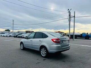 2014 Lada (ВАЗ) Granta I, серебристый, 579000 рублей, вид 4