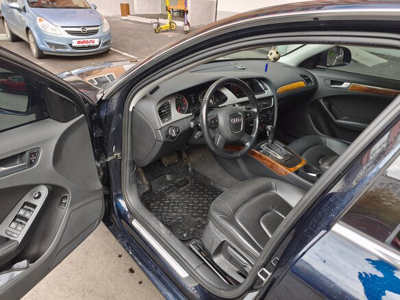 2008 Audi A4 IV (B8), синий, 890000 рублей - вид 11