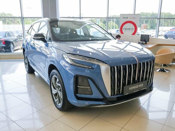 2025 Hongqi HS3, синий, 3269000 рублей - вид 5
