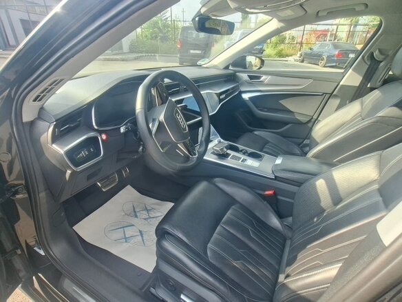 2021 Audi A6 55 TFSI e V (C8), серый, 4200000 рублей - вид 7