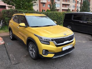 2020 Kia Seltos I, жёлтый, 2250000 рублей, вид 4