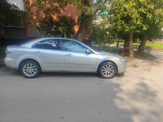 2007 Mazda 6 I (GG) Рестайлинг, серебристый, 240000 рублей, вид 2