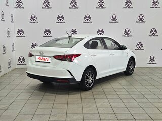 2020 Hyundai Solaris II Рестайлинг, белый, 1177000 рублей, вид 5