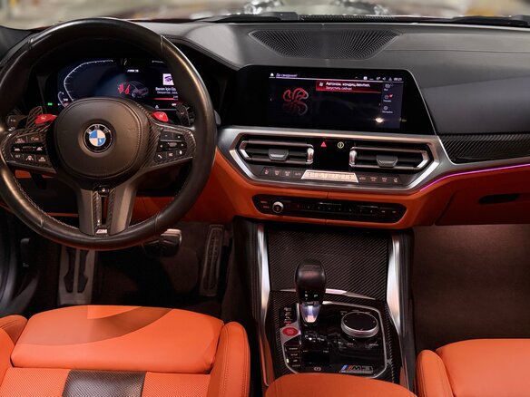2021 BMW M3 Competition Package VI (G80), чёрный, 8500000 рублей - вид 12