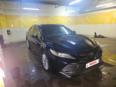 2019 Toyota Camry VIII (XV70), чёрный, 2700000 рублей, вид 1
