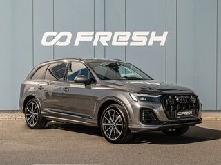 2024 Audi Q7 45 TFSI II (4M) Рестайлинг 2, серый, 7720000 рублей, вид 1
