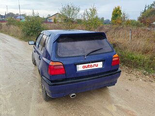 1996 Volkswagen Golf III, синий, 180000 рублей, вид 2