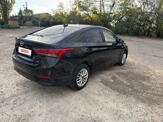 2018 Hyundai Solaris II, чёрный, 1180000 рублей, вид 4
