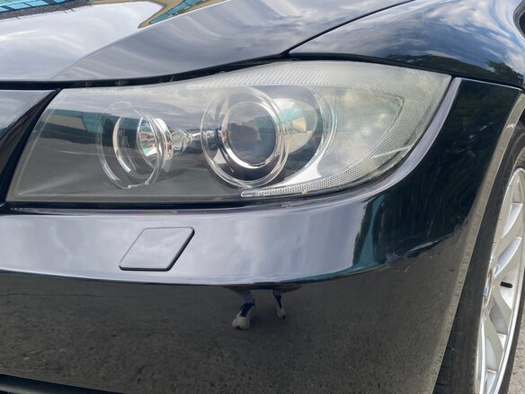 2008 BMW 3 серии 320i V (E90/E91/E92/E93), чёрный - вид 12