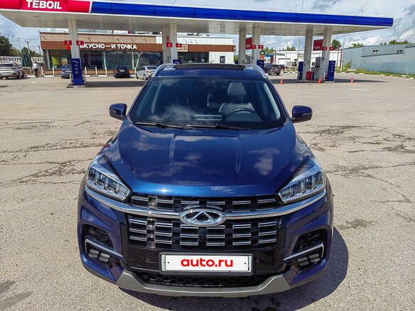 2024 Chery Tiggo 8 I Рестайлинг, синий, 2000000 рублей - вид 2