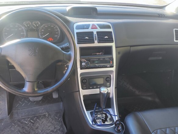 2007 Peugeot 307 I Рестайлинг, синий, 600000 рублей - вид 6