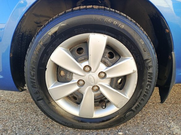 2010 Kia Rio II Рестайлинг, голубой - вид 21