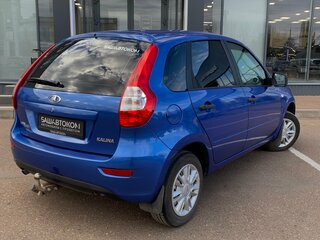 2017 Lada (ВАЗ) Kalina II, синий, 499000 рублей, вид 4