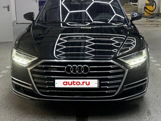 2021 Audi A8 Long 55 TFSI IV (D5), чёрный, 7000000 рублей, вид 3
