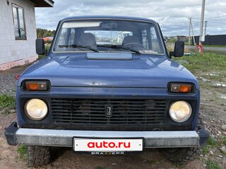 2007 Lada (ВАЗ) 2121 (4x4) I Рестайлинг, синий, 430000 рублей, вид 1