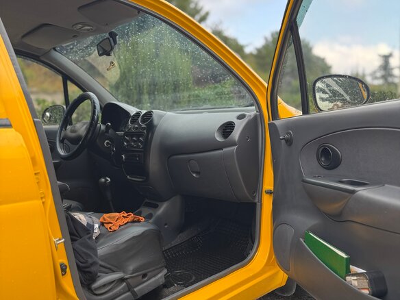 2005 Daewoo Matiz I Рестайлинг, жёлтый, 350000 рублей - вид 15