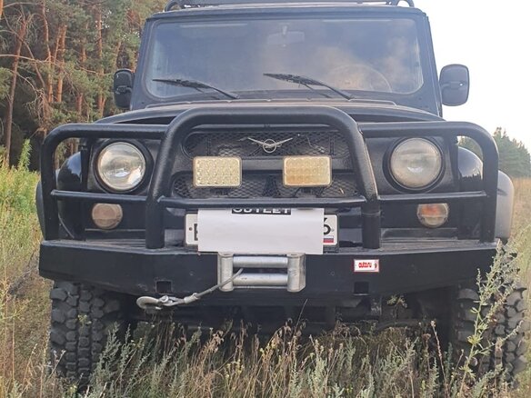 2011 УАЗ Хантер 315196, чёрный, 1400000 рублей - вид 3