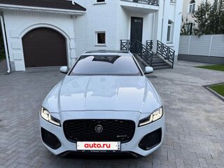 2021 Jaguar XF II Рестайлинг, белый, 5000000 рублей, вид 3