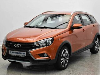 2018 Lada (ВАЗ) Vesta SW Cross I, оранжевый, 1005000 рублей, вид 1