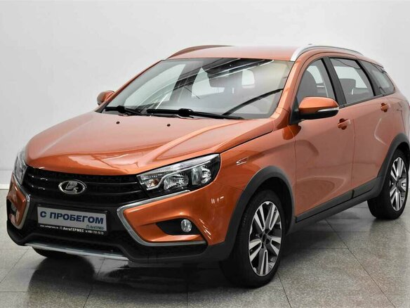 2018 Lada (ВАЗ) Vesta SW Cross I, оранжевый