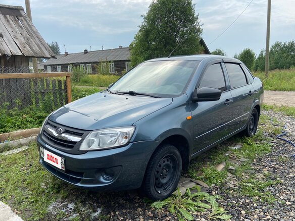 2014 Lada (ВАЗ) Granta I, серый, 394999 рублей - вид 2