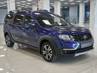 2025 Lada (ВАЗ) Largus Cross I Рестайлинг, синий, 1322000 рублей, вид 3