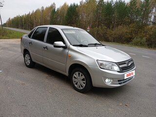 2014 Lada (ВАЗ) Granta I, серый, 250000 рублей, вид 3